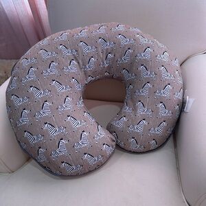 Boppy Pillow Zebra Polka Dot Print
